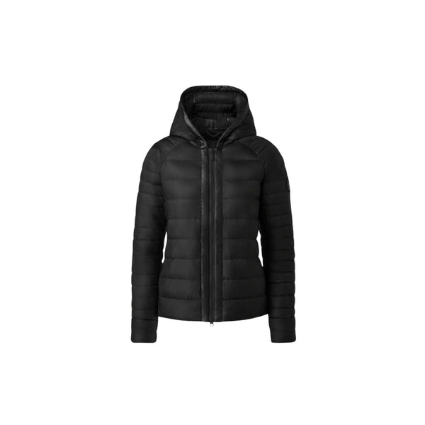 Piumino Donna ROXBORO Down Hoody con cappuccio Nero CANADA GOOSE- Francavilla Moda